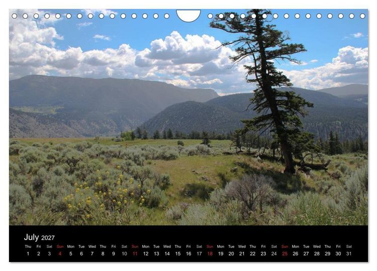 Produktbild: From Pacific to the Mountains 2027 (Wall Calendar 2027 DIN A4 landscape), CALVENDO 12 Month Wall Calendar