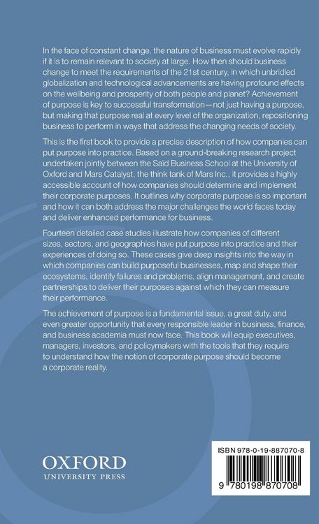 Produktbild: Putting Purpose Into Practice C