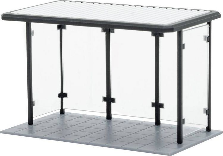 Produktbild: Kibri 38179 H0 Bushaltestelle mit Flachdach