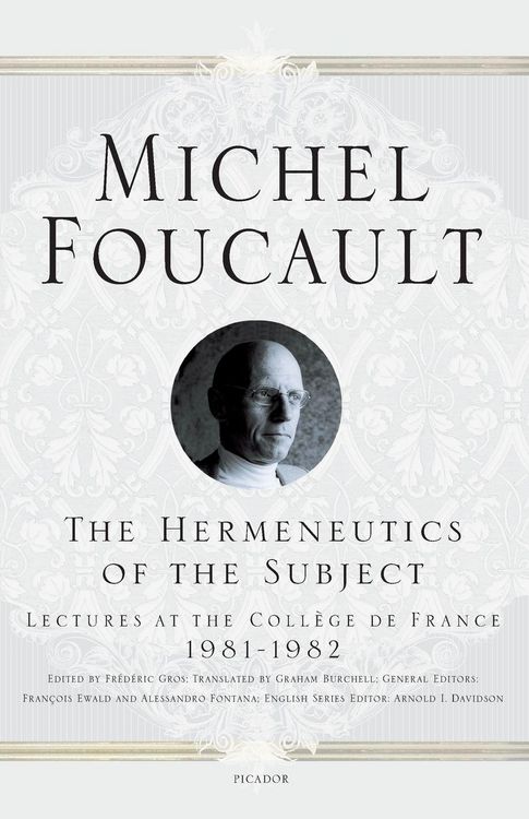 Produktbild: Hermeneutics of the Subject