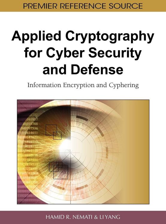 Produktbild: Applied Cryptography for Cyber Security and Defense