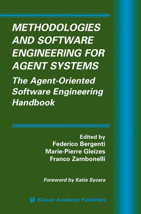 Produktbild: Methodologies and Software Engineering for Agent Systems