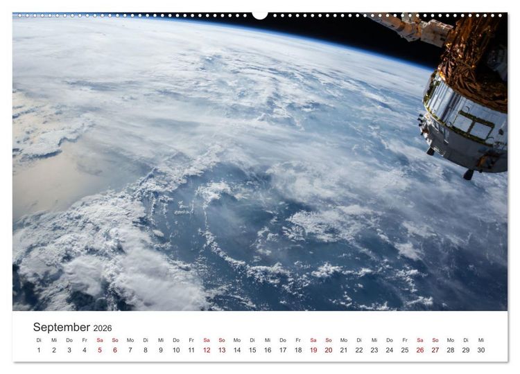 Produktbild: Satellitenbilder - Spektakul&auml;re Aufnahmen aus dem Weltall (Wandkalender 2026 DIN A2 quer), CALVENDO Monatskalender