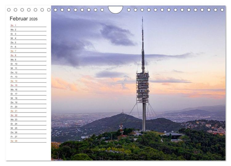 Produktbild: Metropole Barcelona (Wandkalender 2026 DIN A4 quer), CALVENDO Monatskalender