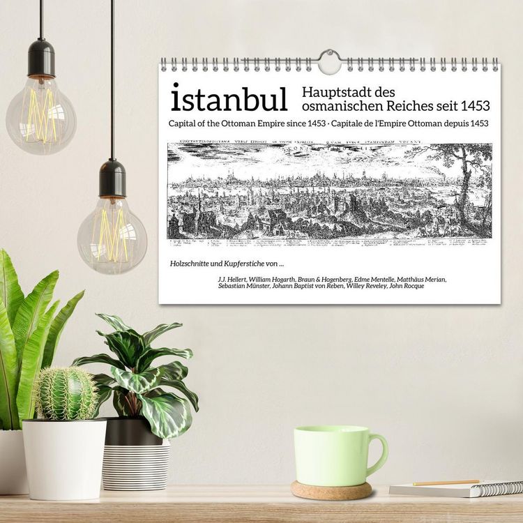 Produktbild: Istanbul - Hauptstadt des osmanischen Reiches seit 1453 (Wandkalender 2026 DIN A4 quer), CALVENDO Monatskalender