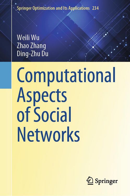 Produktbild: Computational Aspects of Social Networks