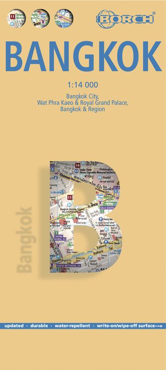 Produktbild: Bangkok 1 : 14 000. City Centre Map
