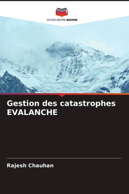 Produktbild: Gestion des catastrophes EVALANCHE