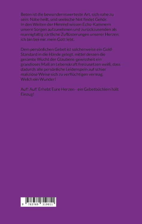 Produktbild: Gebetb&uuml;chlein eines Seelenn&ouml;ters