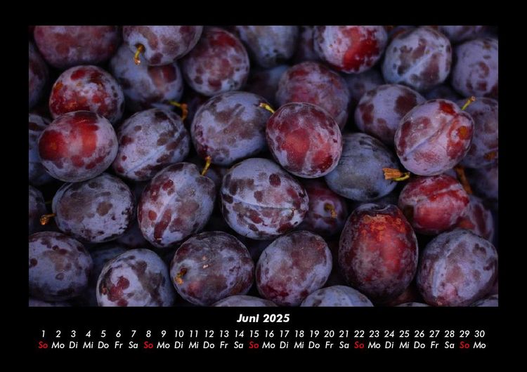 Produktbild: Obstkalender 2025 Fotokalender DIN A3