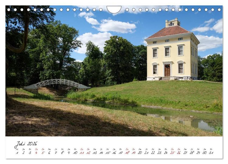 Produktbild: rund um Dessau (Wandkalender 2026 DIN A4 quer), CALVENDO Monatskalender