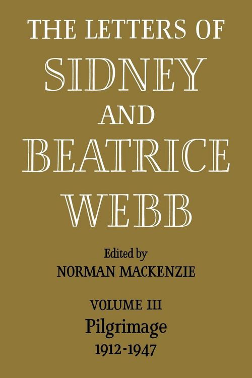 Produktbild: The Letters of Sidney and Beatrice Webb