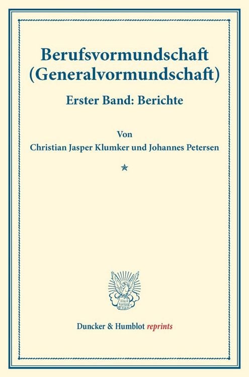 Produktbild: Berufsvormundschaft (Generalvormundschaft).