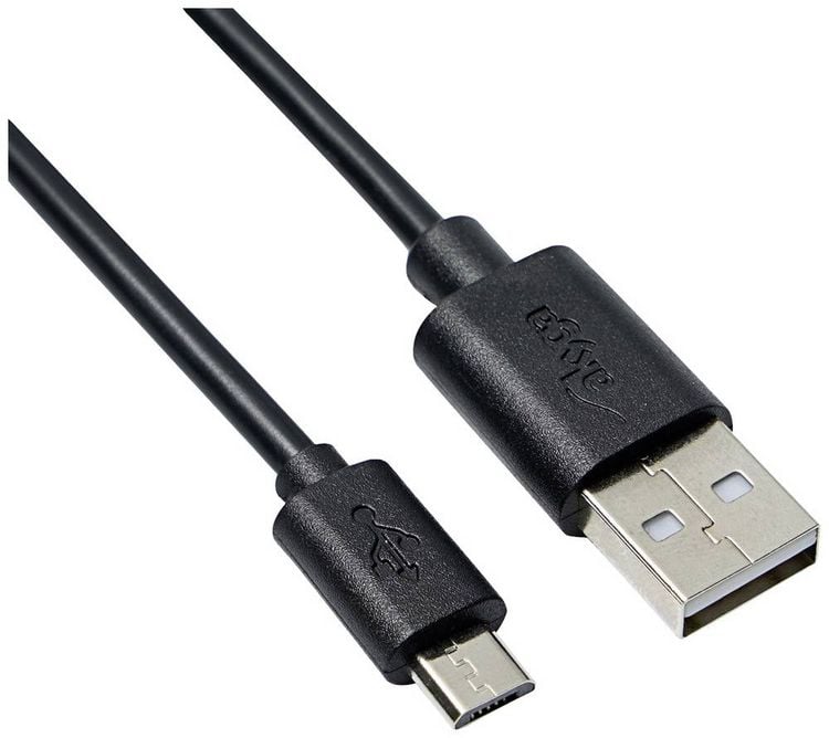 Produktbild: Akyga USB-Kabel USB-A Stecker, USB-Micro-B Stecker 0.60m Schwarz AK-USB-05