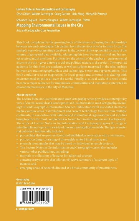 Produktbild: Mapping Environmental Issues in the City