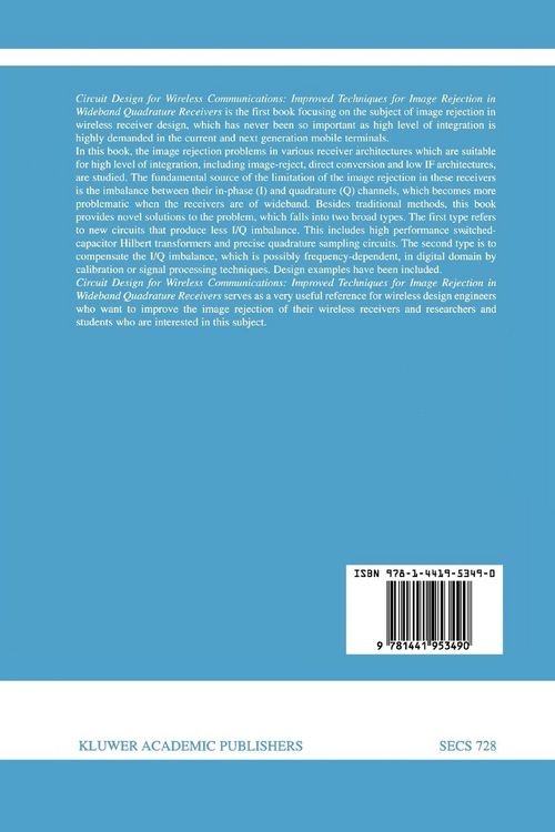 Produktbild: Circuit Design for Wireless Communications