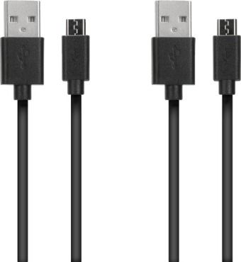Produktbild: SPEEDLINK STREAM Play & Charge USB Cable Set - for PS4, black