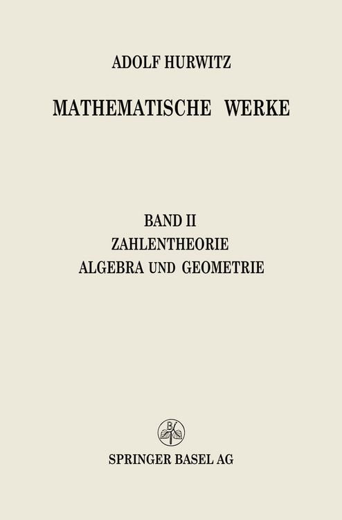 Produktbild: Mathematische Werke