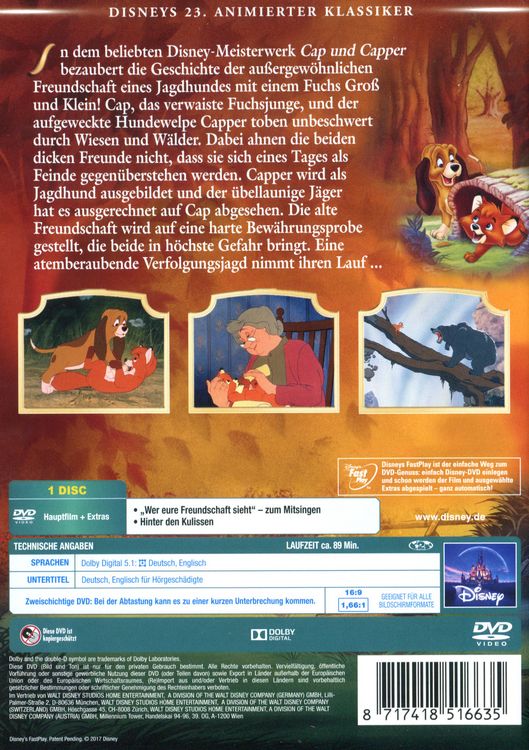 Produktbild: Cap und Capper - Disney Classics