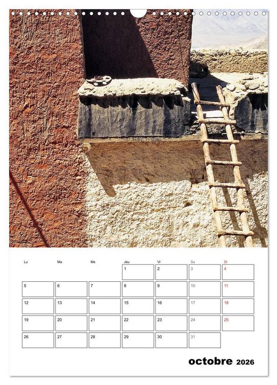 Produktbild: L'Inde du Nord (Calendrier mural 2026 DIN A3 horizontal), CALVENDO calendrier mensuel