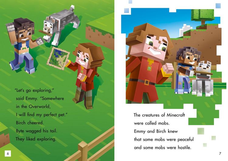 Produktbild: Minecraft Young Readers: Mobs in the Overworld