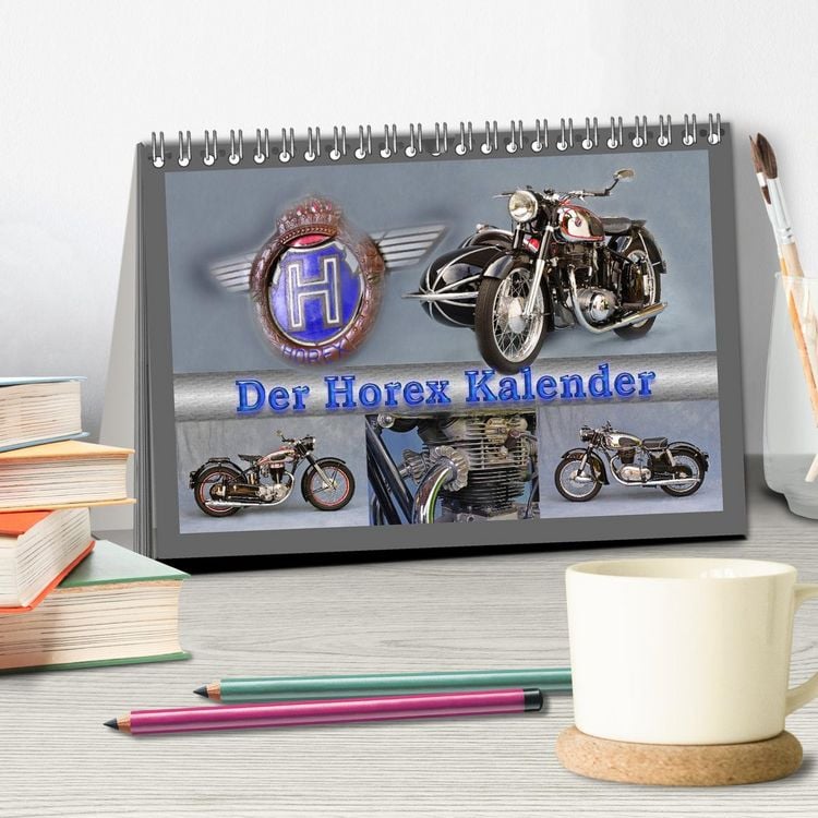 Produktbild: Der Horex Kalender (Tischkalender 2026 DIN A5 quer), CALVENDO Monatskalender