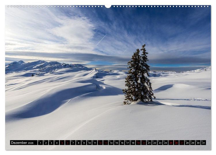 Produktbild: Alpen - Schweiz und Vorarlberg (Wandkalender 2026 DIN A2 quer), CALVENDO Monatskalender