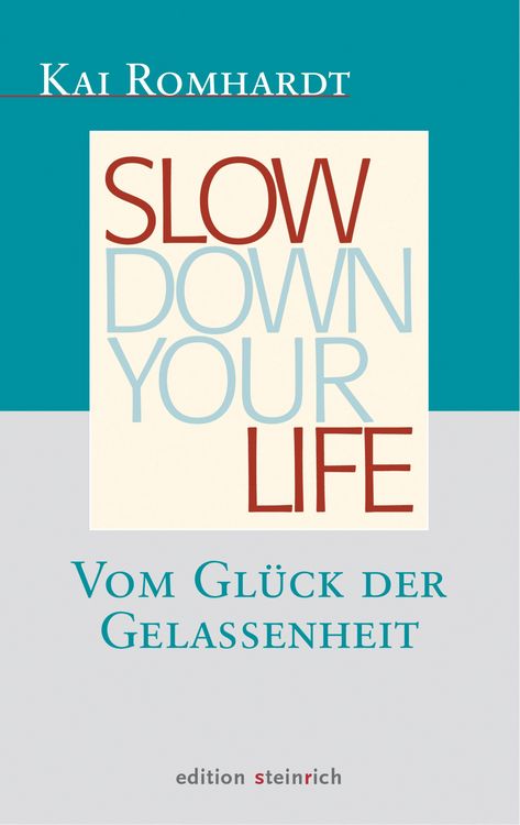 Produktbild: Slow down your life