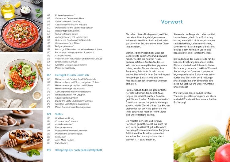 Produktbild: Richtig essen bei Divertikulitis