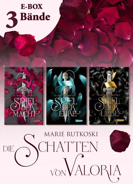 Produktbild: Spiel der Macht - Alle drei B&auml;nde der romantischen Fantasy-Trilogie im Sammelband (Die Schatten von Valoria)