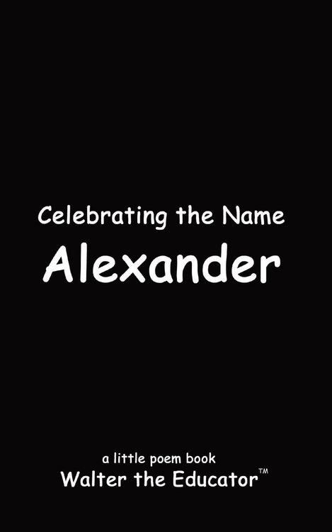 Produktbild: Celebrating the Name Alexander