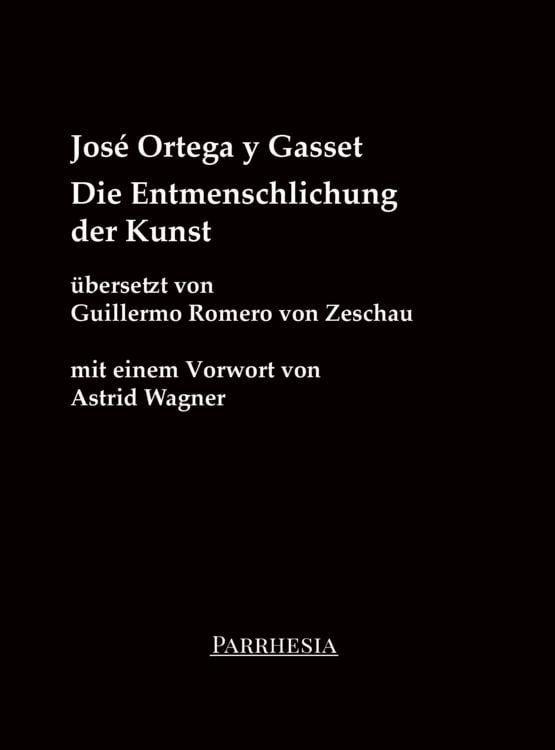 Produktbild: Die Entmenschlichung der Kunst