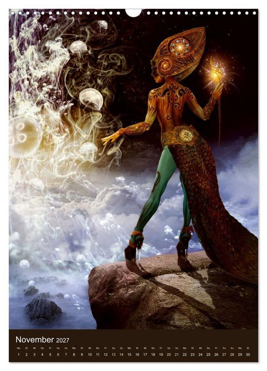 Produktbild: Bodypainting Adventures (Wandkalender 2027 DIN A3 hoch), CALVENDO Monatskalender