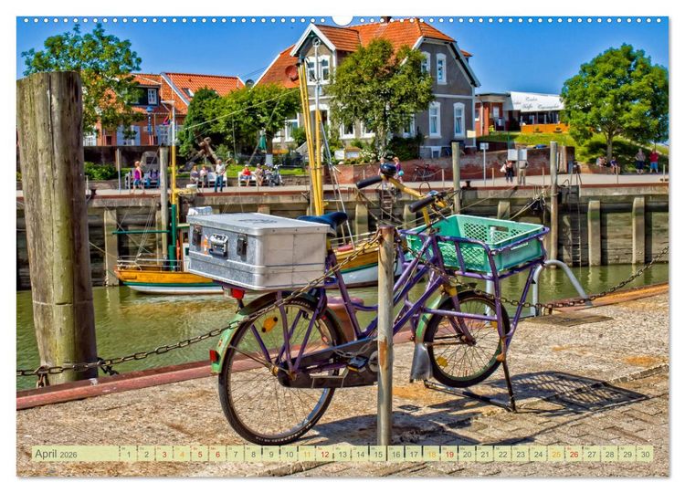 Produktbild: Reise an die Nordsee - Neuharlingersiel (hochwertiger Premium Wandkalender 2026 DIN A2 quer), Kunstdruck in Hochglanz