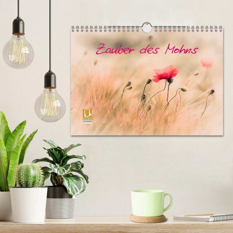 Produktbild: Zauber des Mohns (Wandkalender 2026 DIN A4 quer), CALVENDO Monatskalender
