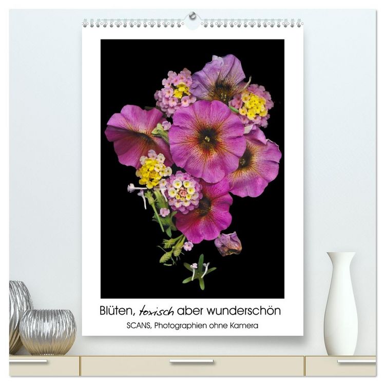 Produktbild: Bl&uuml;ten, toxisch aber wundersch&ouml;n (hochwertiger Premium Wandkalender 2026 DIN A2 hoch), Kunstdruck in Hochglanz
