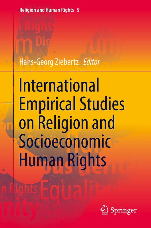 Produktbild: International Empirical Studies on Religion and Socioeconomic Human Rights