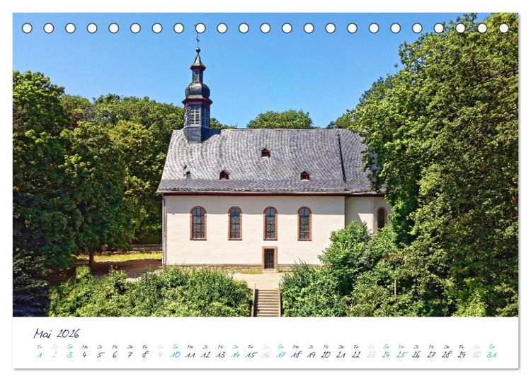 Produktbild: Taunus, deine Kirchen (Tischkalender 2026 DIN A5 quer), CALVENDO Monatskalender