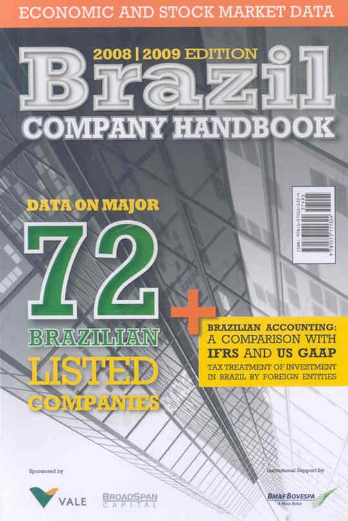 Produktbild: Brazil Company Handbook 2008 2009