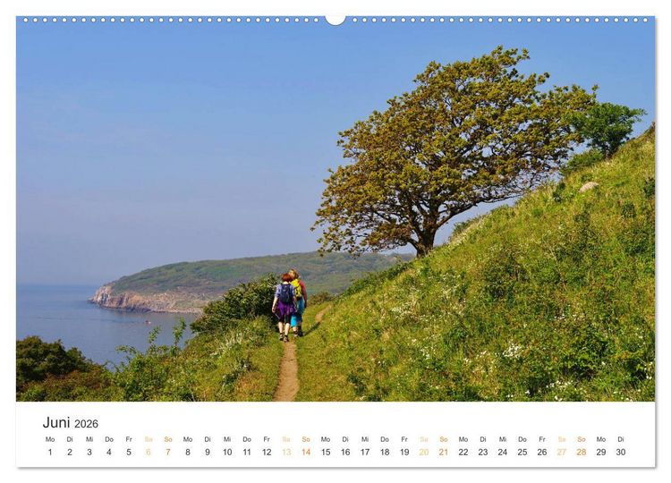 Produktbild: Bornholm Pur (hochwertiger Premium Wandkalender 2026 DIN A2 quer), Kunstdruck in Hochglanz