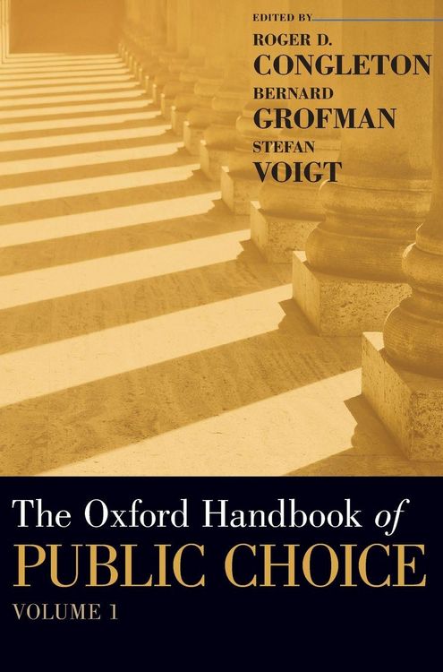 Produktbild: Oxford Handbook of Public Choice, Volume 1
