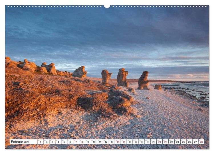 Produktbild: Gotland - Sonneninsel in der Ostsee (hochwertiger Premium Wandkalender 2026 DIN A2 quer), Kunstdruck in Hochglanz