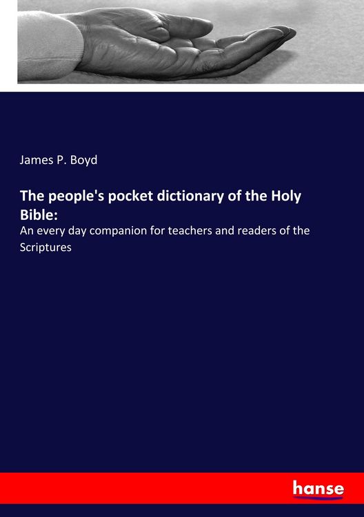 Produktbild: The people's pocket dictionary of the Holy Bible: