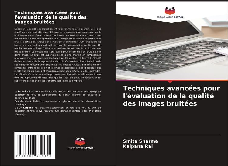 Produktbild: Techniques avanc&eacute;es pour l'&eacute;valuation de la qualit&eacute; des images bruit&eacute;es