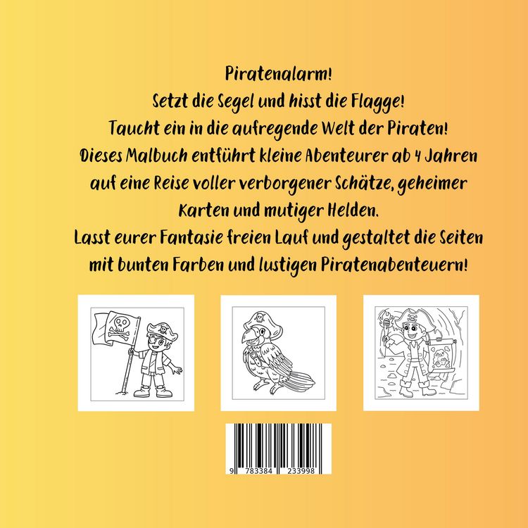 Produktbild: Piratenparadies zum Ausmalen