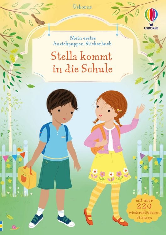 Produktbild: Mein erstes Anziehpuppen-Stickerbuch: Stella kommt in die Schule