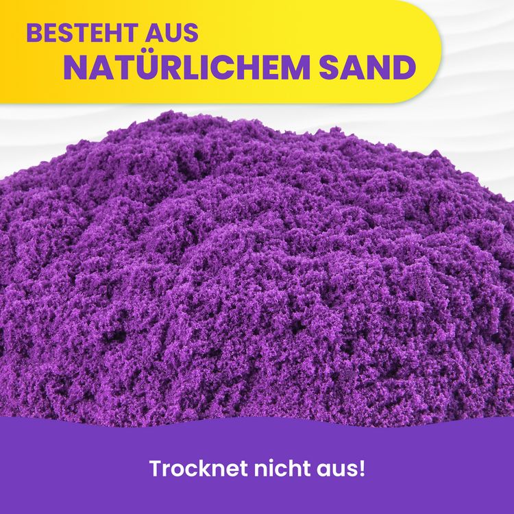 Produktbild: Kinetic Sand 907 g Beutel lila