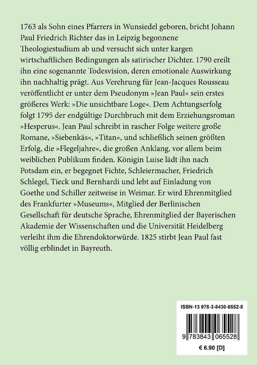 Produktbild: Leben des Quintus Fixlein