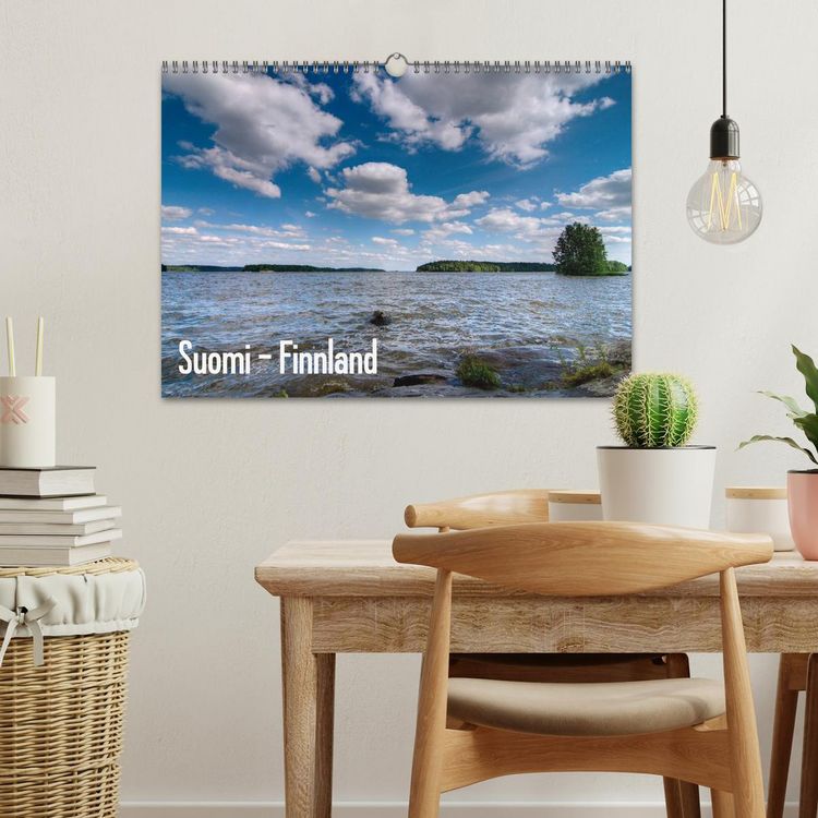 Produktbild: Suomi &ndash; Finnland (Wandkalender 2026 DIN A3 quer), CALVENDO Monatskalender
