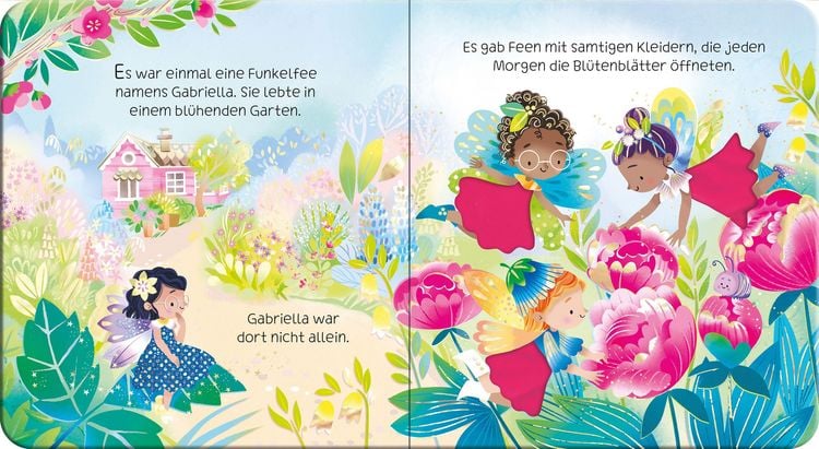 Produktbild: Mein glitzerndes F&uuml;hlbuch: Die kleine Funkelfee
